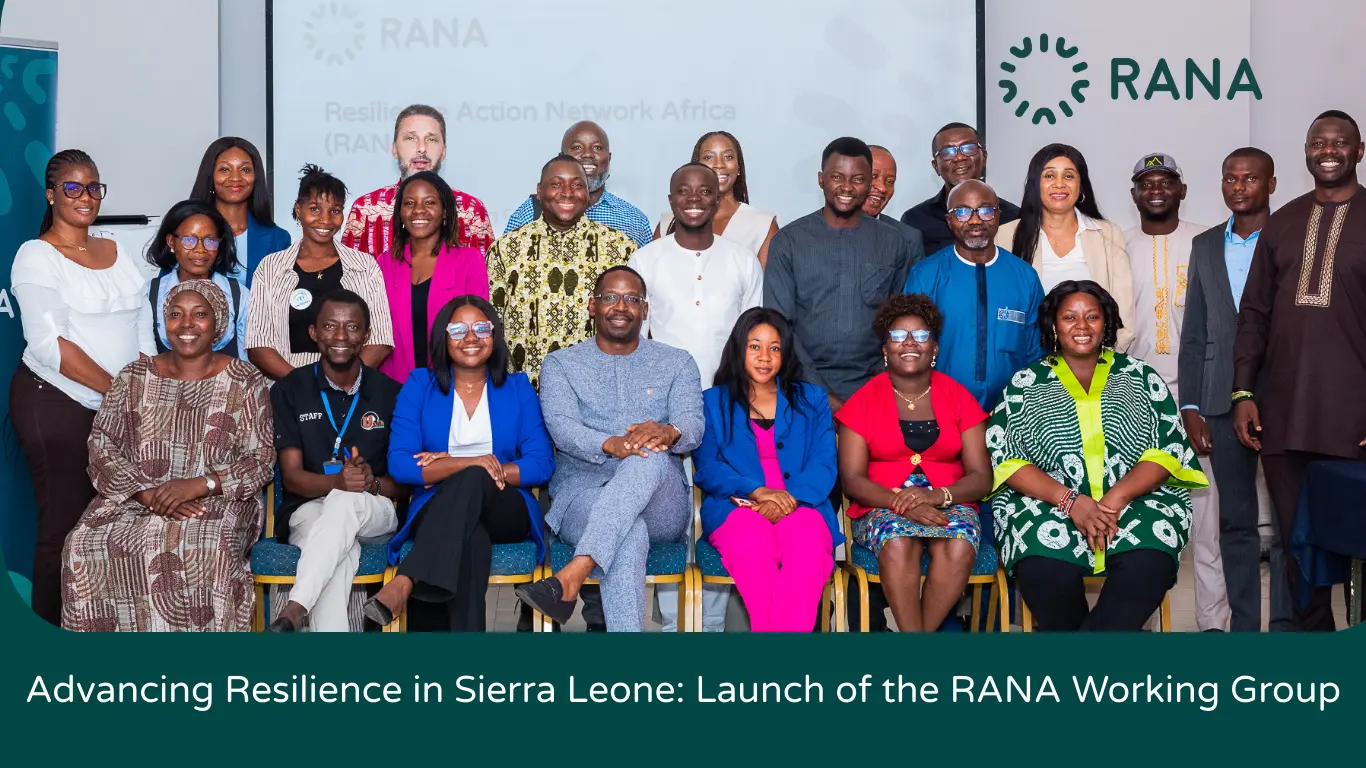 Advancing Resilience in Sierra Leone: Launch of the RANA Working Group