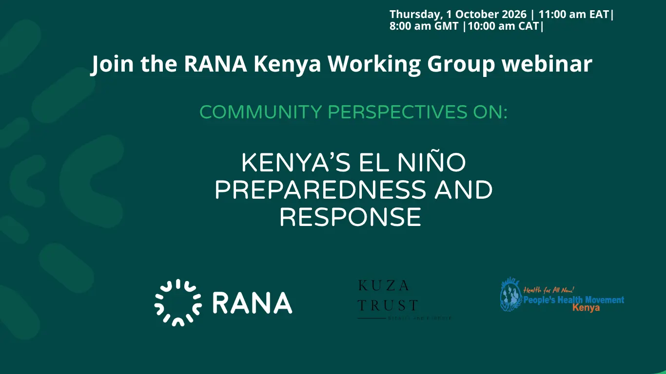 RANA Community Perspectives on Kenya’s El Niño Preparedness and Response